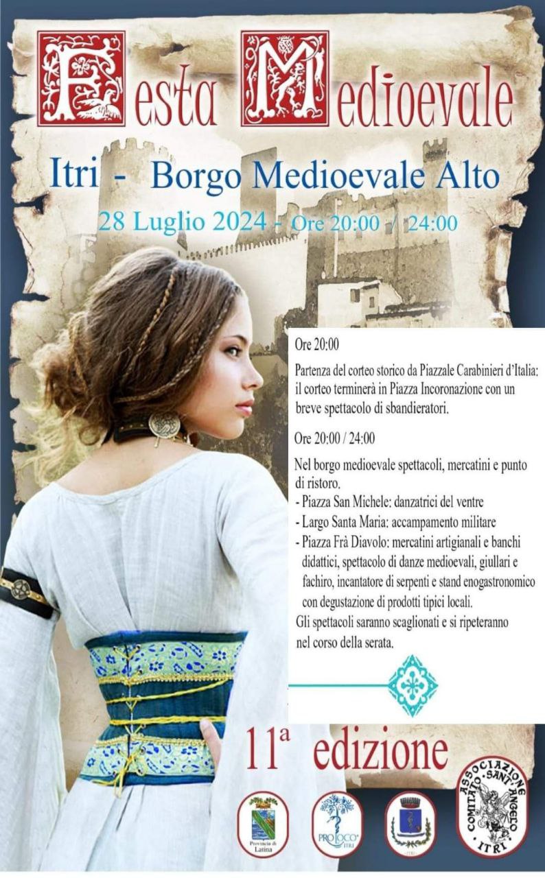 Locandina Festa Medievale Itri