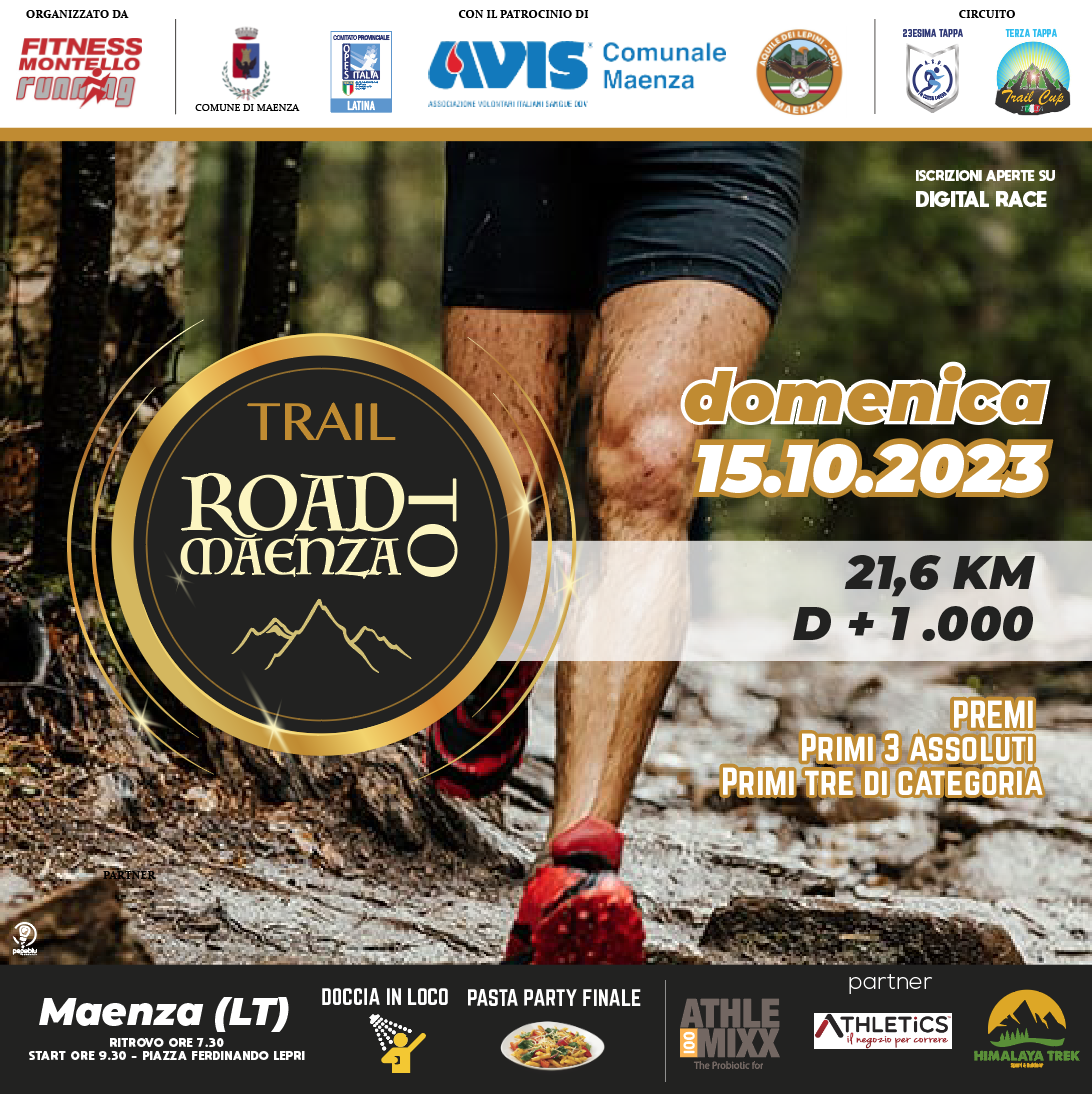 Trail Road To Maenza: Corsa, Natura e Cultura sulle Montagne Maentine