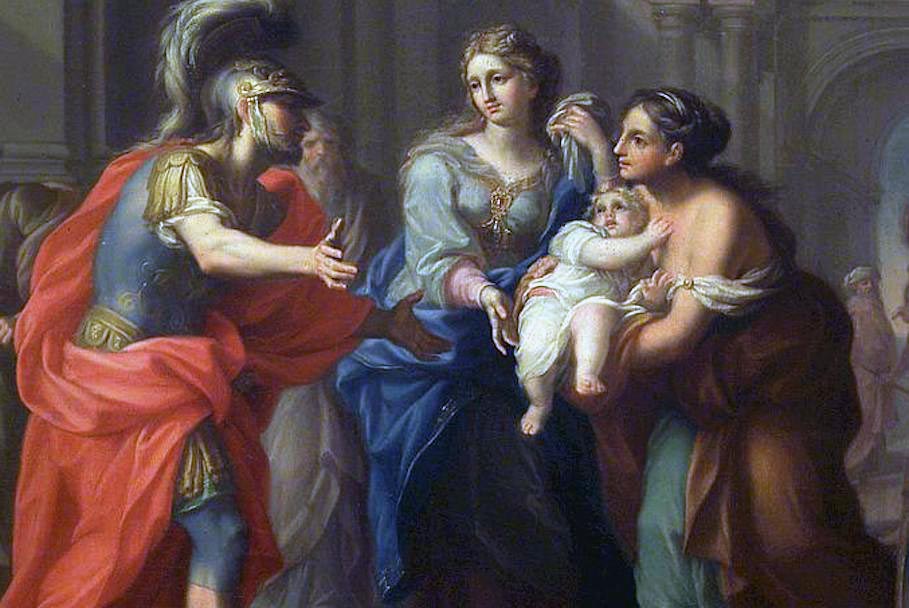 Antonio Cavallucci commiato di Ettore da Andromaca dettaglio