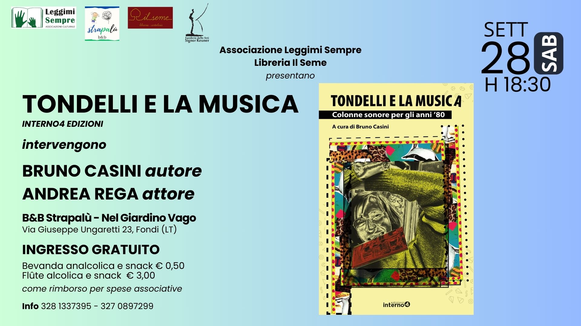 Tondelli e la musica