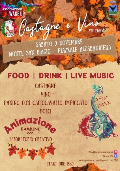 castagne e vino