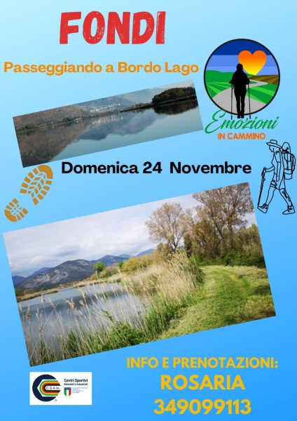 Passeggiando bordo lago