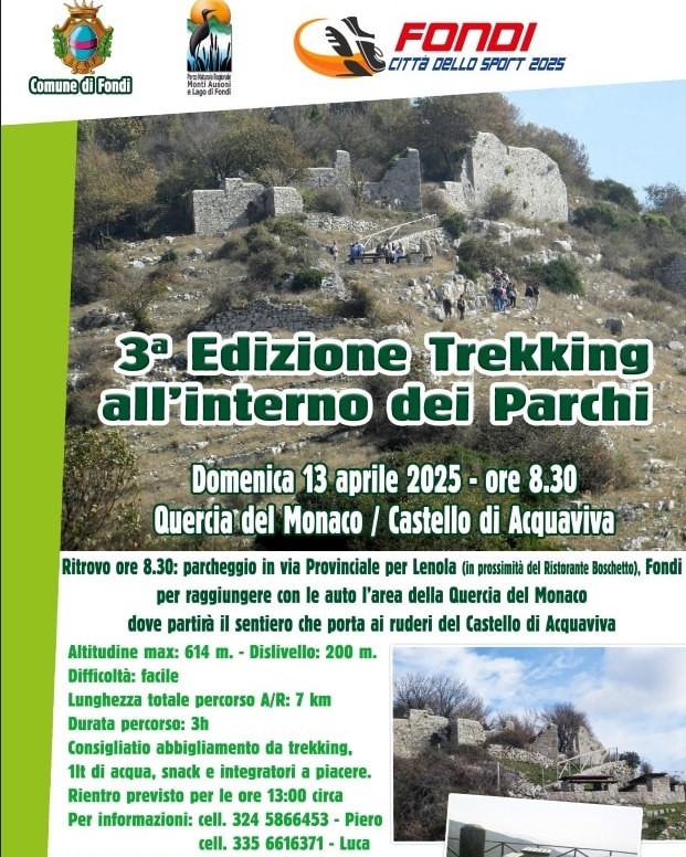 trekking allinterno dei parchi